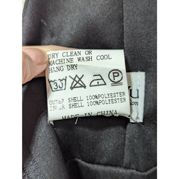 Christina Wu Celebration Women's Black Solid Wedding Attire Gown Size 16 NWT - Picture 8 of 8